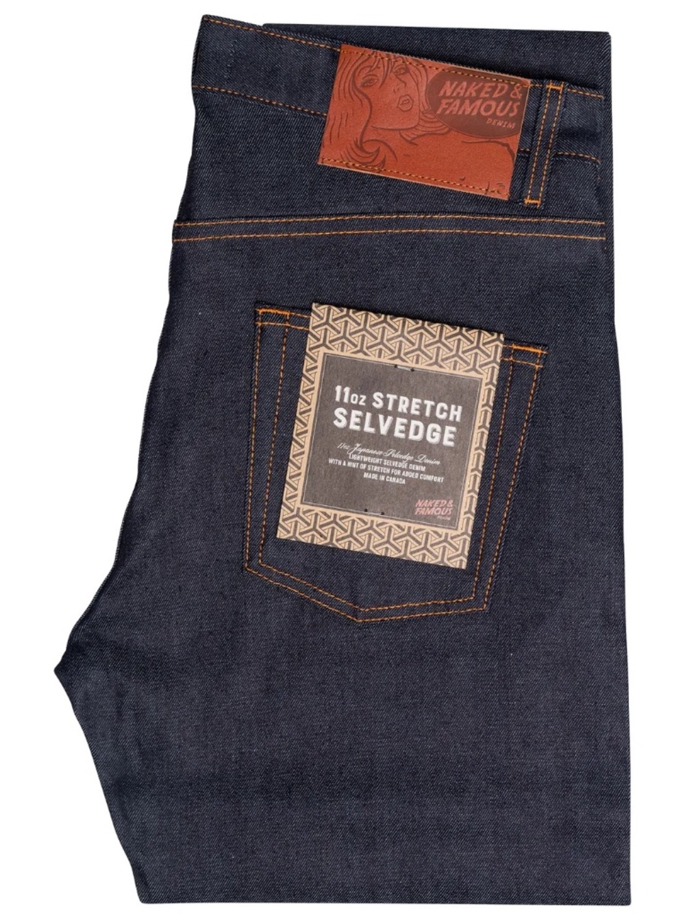 Naked & Famous Denim Easy Guy 11oz Japanese Selvedge Denim